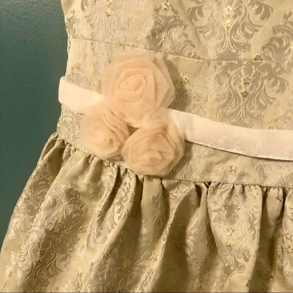 American Girl Gold Dress - Picture 4 of 7